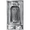 Delonghi Piano cottura elettrico 1 zona L 28.8 cm FRI 13-2 DE'LONGHI argento