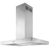 Silverline Cappa ad isola 4110 SILVERLINE argento L 90 cm