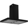 Silverline Cappa ad isola 4110.9 Drop Control SILVERLINE nero L 90 cm
