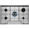 Electrolux Piano cottura 5 fuochi L 74.4 cm EGS7534X ELECTROLUX silver griglie in inox