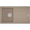 Franke Lavello integrato 1 vasca in fragranite marrone FRANKE Boston L 50 x L 86 cm