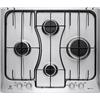 Electrolux Piano cottura 4 fuochi RGG6242LOX ELECTROLUX silver griglie in acciaio smaltato