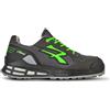 U-POWER Scarpe antinfortunistiche basse unisex U-POWER Egon S1 n° 40 grigio e verde