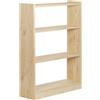 ASTIGARRAGA Libreria 4 ripiani Gala 4 L 79.6 x P 25 x H 120.7 cm beige, portata per ripiano 50 kg