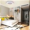 MANTRA Ventilatore da soffitto Gamer trasparente, D. 55.6 cm MANTRA