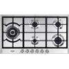 Delonghi Piano cottura 5 fuochi L 90 cm NSL 590D X DE'LONGHI grigio griglie in ghisa
