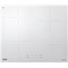 Delonghi Piano cottura induzione 4 zone L 60 cm PIB 62 DE'LONGHI bianco