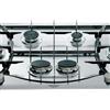 Hotpoint Piano cottura 6 fuochi L 87 cm PHN 962 TS/IX/HA HOTPOINT silver griglie in acciaio smaltato