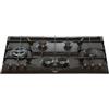 Hotpoint Piano cottura 6 fuochi L 87 cm PHN 960MST (AN) R/HA HOTPOINT grigio antracite griglie in acciaio smaltato