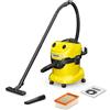 Karcher Aspirapolvere da officina KARCHER WD 4 V-20/5/22 aspirazione 22 kPa 20 L 1000 W