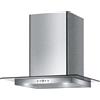 Faber Cappa a parete Cappa T-Rov. Inox-Vetro 60cm TGL XA60 FABER argento L 63.5 cm