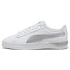 PUMA Sneakers Jada Classic Aqua Metallizzatos da donna, Scarpe, Bianco/Peaceful Blu/Silver, 35.5