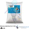 Sabbia di quarzo sferico granulometria 0,3-0,9 | confezione da 25 kg