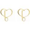 Maman et Sophie ORECCHINI LOBO CUORE LOGO DONNA MAMAN ET SOPHIE