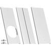 F Fityle Kit per finestra del condizionatore d' portatile, guarnizione per finestra scorrevole, pezzi di ricambio pratici e robusti, PVC leggero per
