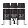 Axe- Deodorante Nero 150 ml (Paquete de 3)