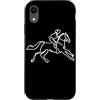 T-Shirts Grafiche de Appassionato di equ Equitazione Disegno Equitazione Custodia per iPhone XR