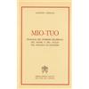 Mio-tuo. Teologia del possesso reciproco del padre e del figlio nel Vangelo di Giovanni