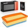 Frankberg Filtro aria Cartuccia filtrante Compatibile con S.a.n.d.e.r.o II 0.9L C.a.p.t.u.r I H5 J5 0.9L C.a.p.t.u.r I H5 J5 1.2L Logan MCV II 0.9L S.a.n.d.e.r.o II 1.0L Replace# 165460509R