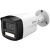 Dahua Technology HAC-HFW1239TLM-IL-A-S3 - Telecamera Bullet HDCVI 2MP con Smart Dual Light, Audio Coassiale, IP67, Ottica 3.6 mm e IR 40m