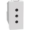 Bticino MatixGo Presa 2P+T 10 A 250Vac Bianco - JW4113