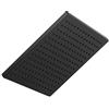 DELTA 52159-BL25 Soffione Doccia, Nero Opaco, 2.5 GPM Water Flow