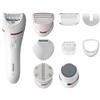 Philips Epilator Series 8000 BRE740/10 Wet & Dry 1 pz