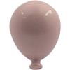 Gentile Ceramiche Palloncino Rosa Cipria in Ceramica da appendere (8cm)