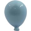 Gentile Ceramiche Palloncino Celeste in Ceramica da appendere (8cm)