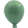 Gentile Ceramiche Palloncino Verde Salvia in Ceramica da appendere (8cm)