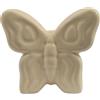 Gentile Ceramiche Farfalla Crema in Ceramica da appoggio (8cm)