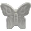 Gentile Ceramiche Farfalla Bianca in Ceramica da appoggio (8cm)