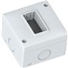ECOVA CONTENITORE 1 POSTO GRIGIO VP42 COMPATIBILE VIMAR PLANA VP42-CN-ECO27337