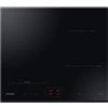 Samsung NZ64B5045GK Nero Da incasso 60 cm Piano cottura a induzione 4 Fornello(i)"