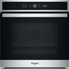 Whirlpool WOI4IS8HM0XA Forno a incasso multifunzione Inox 17 funzioni Pizza310° Cook4 Steam+ classe A+ 73Lt, Idrolisi"