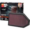 K&N 33-2460 Filtri Aria Sostitutivi Auto, Lavabile e Riutilizzabile | Compatibile con: CHRYSLER 300C, 300C, DODGE CHALLENGER Coupe, CHARGER, LANCIA THEMA