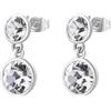 Brosway Orecchini Donna, Orecchini Pendenti in Acciaio e Cristalli | Collezione SYMPHONIA - BYM172