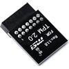NUHFUFA Piattaforma affidabile del modulo di sicurezza di Pin LPC TPM2.0 di 14 per la parte di riparazione di MSI MS -4136-4462