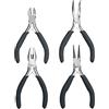 kwb Elektronik set di pinze 4 pezzi 369890 (ad apertura automatica, maneggevole, attrezzatura di base)
