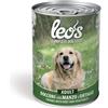 MONGE LEO'S DOG ADULT MANZO E VERDURE 415GR