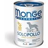 MONGE MONOPROTEICO 100% SOLO POLLO 400GR Prezzo x 6 unità