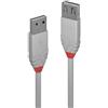 Lindy Prolunga USB 2.0 Tipo A Anthra Line, 0.5m