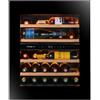 Avintage Cantinetta vino sottopiano da incasso AVI72PLATINUM finitura nero da 60 cm