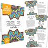 Sunny Present Stress Less Cards - 50 Inspirational Mindfulness & Meditation Exercises | Helps Relieve Stress, Anxiety | Natural Relaxation, Insomnia & Sleep Aid
