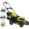 Ryobi RY18LMX46A-250 - Tagliaerba a batteria - 2x 18V/5Ah - Taglio 46 cm