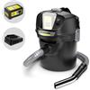 Karcher AD 2 Battery - Aspiracenere a bidone - Vano raccolta in metallo 14 lt - 18V/5,0Ah