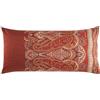 Bassetti Sabbioneta 9331454 - Federa per cuscino per biancheria da letto, 100% raso di cotone, colore bordeaux R2, dimensioni: 40 x 80 cm