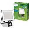 PHILIPS Proiettore Lois Nero 30W 50K Alta Tensione con Sensore