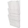 Exacompta 74358D - Cartellina portadocumenti formato A4 verticale (3) Office Crystal (confezione da 2)