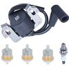 Gubeter Kit Bobina di accensione, Motore per Honda Gcv135 Gcv160 Gcv190 Gsv160 Gsv190 Hrs216 Hrt216 Hrb216 Hrb216 Hrr216 Hrz216, 30500-Zl8-004, 30500-Zl8-014, 30500-Z0J-003,